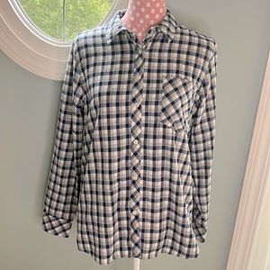 Vineyard Vines Plaid Flannel Shirt Size 12